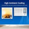 Voltas 1.5 Ton 3 Star, Turbo Mode Window AC (Copper Condenser, Anti-Rust Coating, Anti-Freeze Thermostat, WAC 183 Vectra pearl Window Fixed sp, White) - Image 4